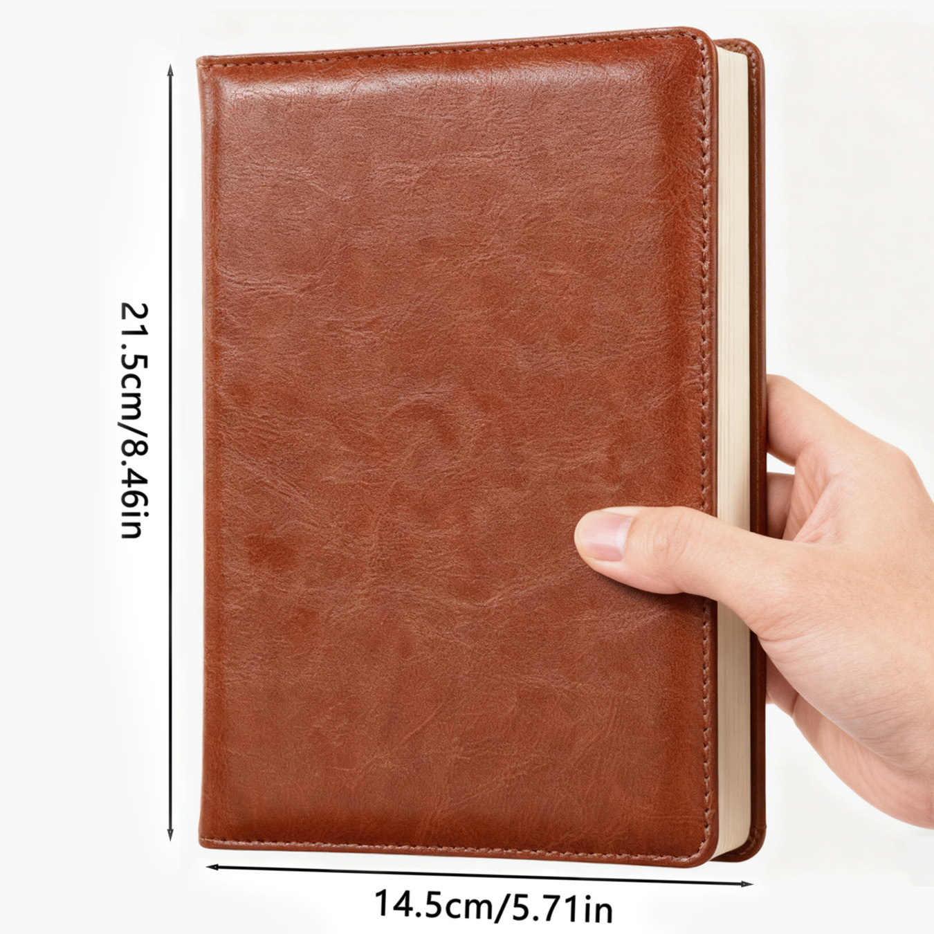 สมุดบันทึกหนังวินเทจพร้อมภาพวา - Leather Work Diary Covers บทวิจารณ์และราคา